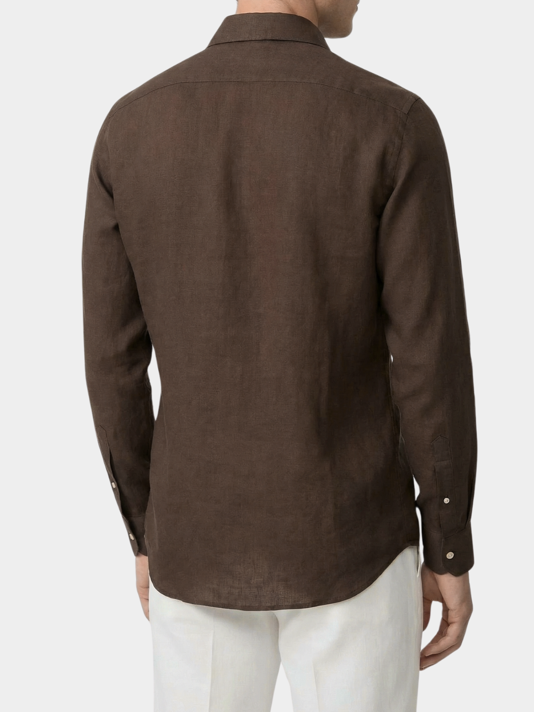 Men’s Button-Up Shirt with Long Sleeves