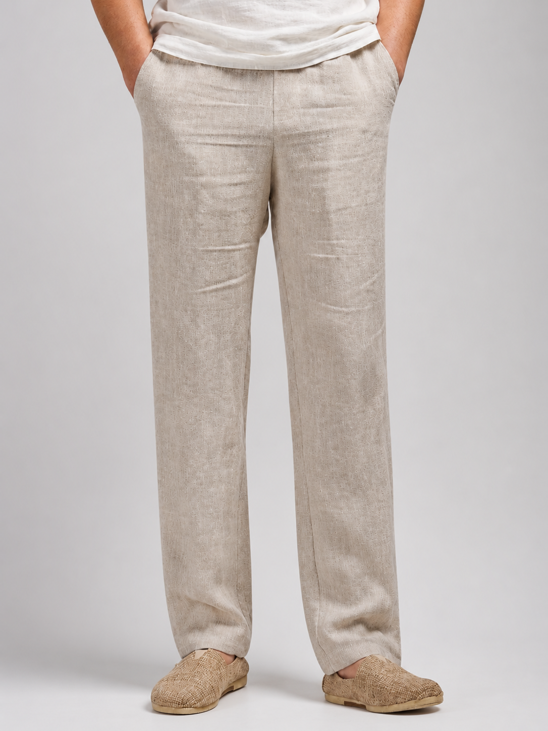 Men’s Pants with Straight Leg and Relaxed Fit