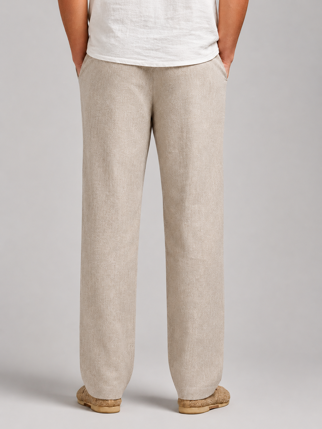 Men’s Pants with Straight Leg and Relaxed Fit