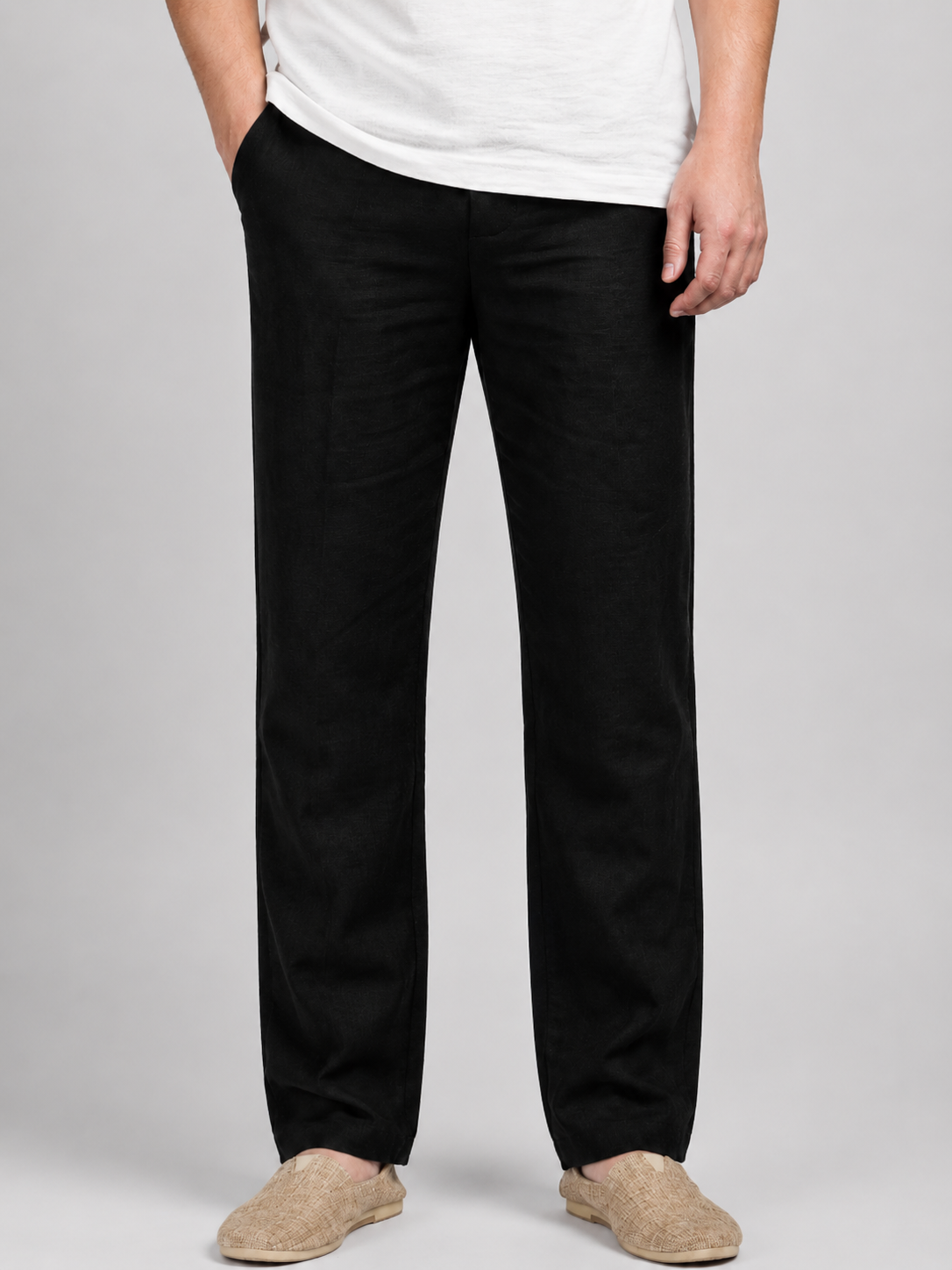 Men’s Pants with Straight Leg and Relaxed Fit