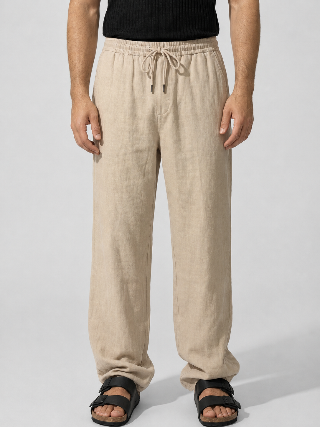 Men’s Trousers with Drawstring Waist