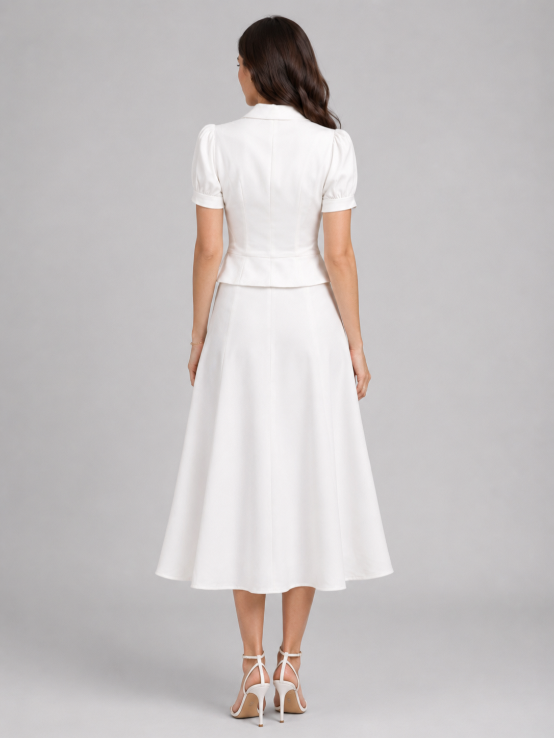 Women’s Blouse and Midi Skirt Set