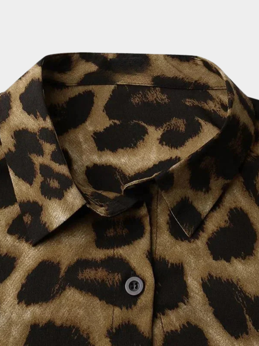 Women’s Button Front Blouse with Ruffle Cuffs